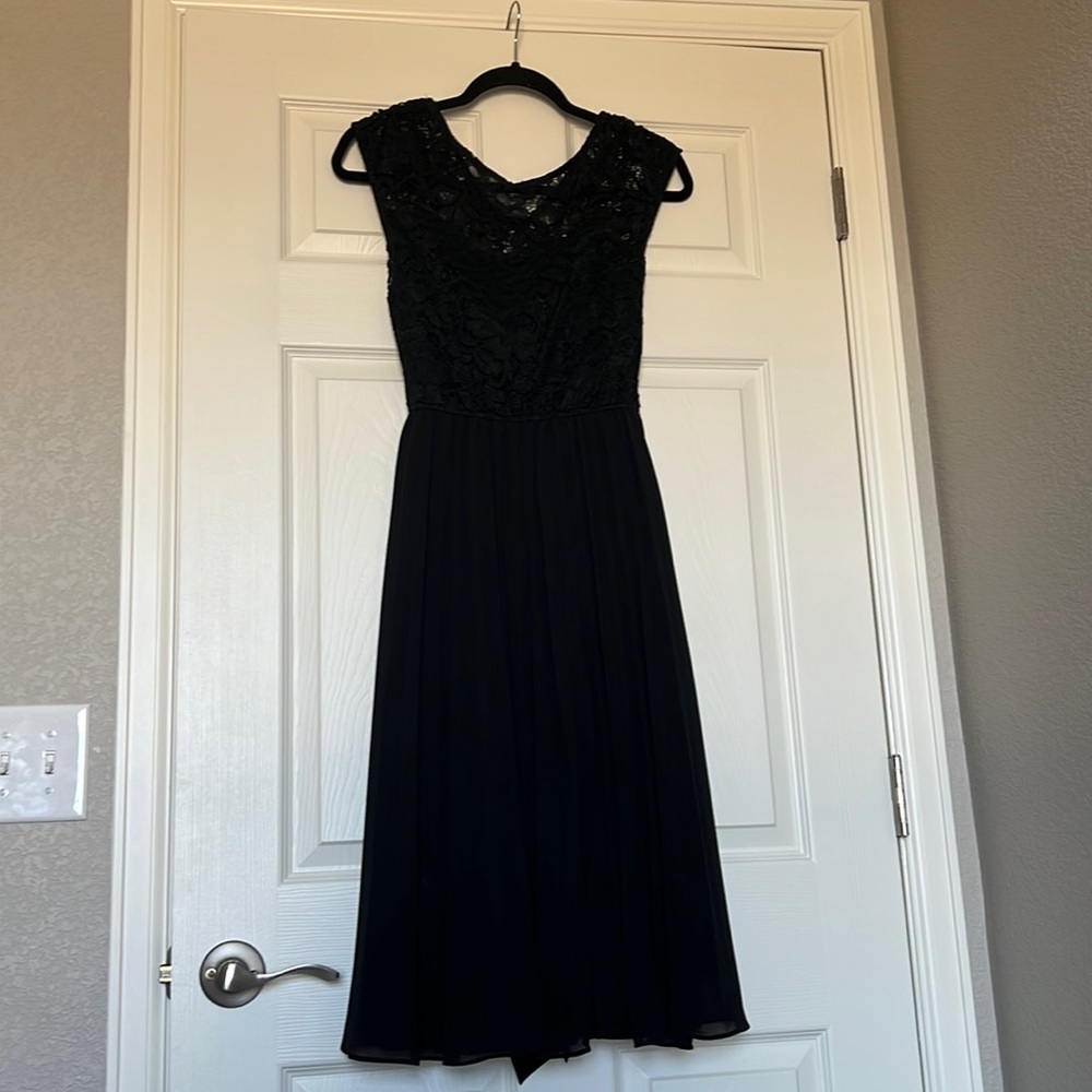 NWT Jolie Moi Lace Bodice Pleated Dress